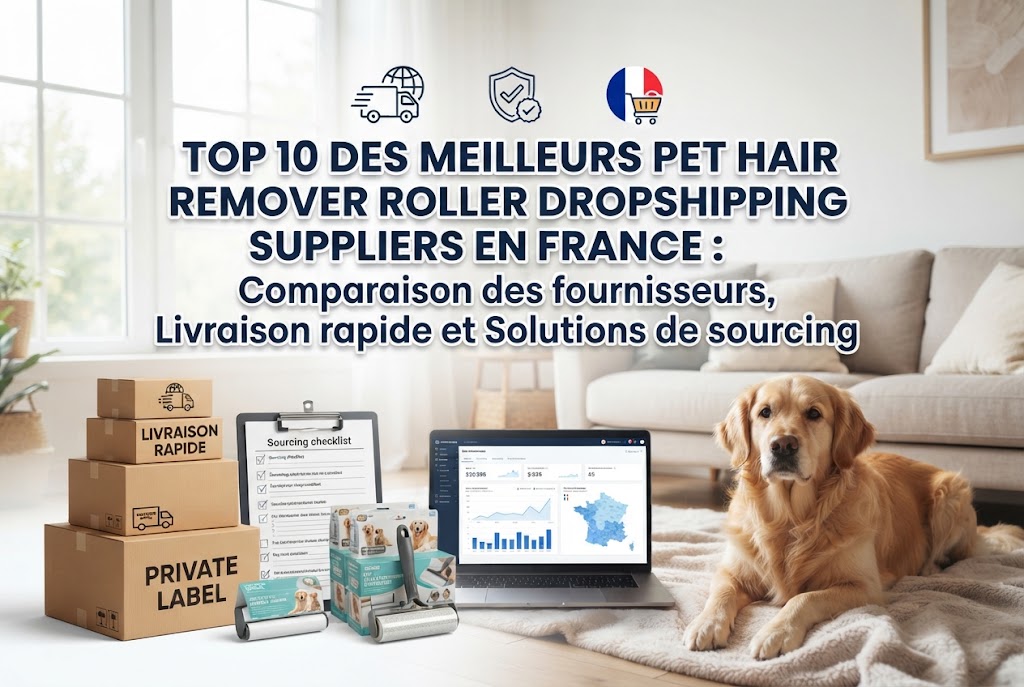 Top 10 des meilleurs pet hair remover roller dropshipping suppliers en France : comparaison des fournisseurs, livraison rapide et solutions de sourcing