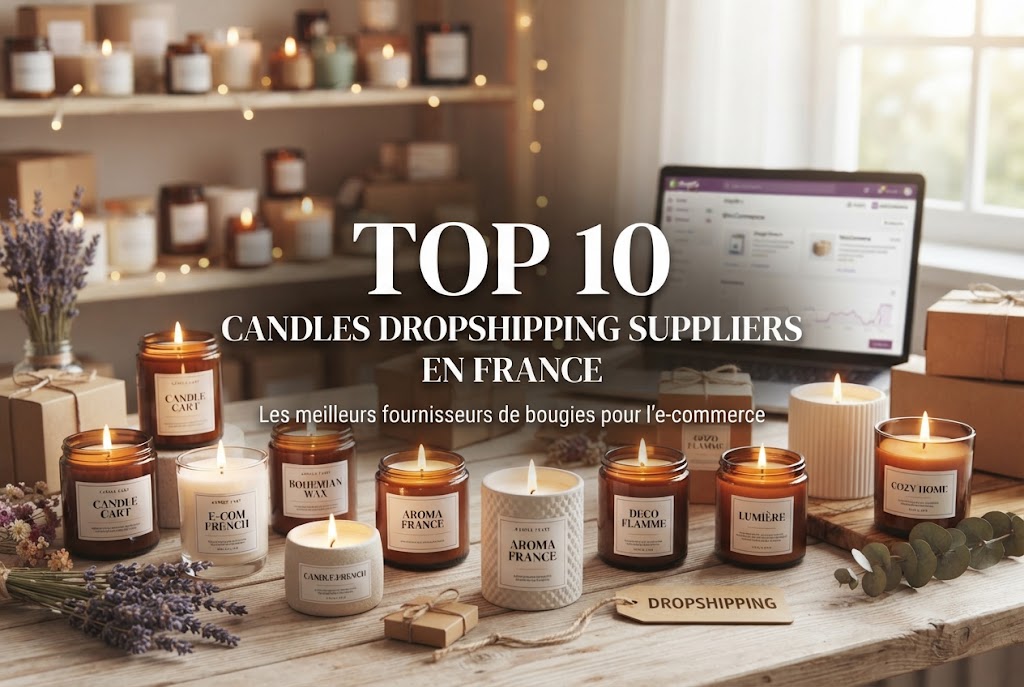 Top 10 Candles Dropshipping Suppliers en France : les meilleurs fournisseurs de bougies pour l’e-commerce