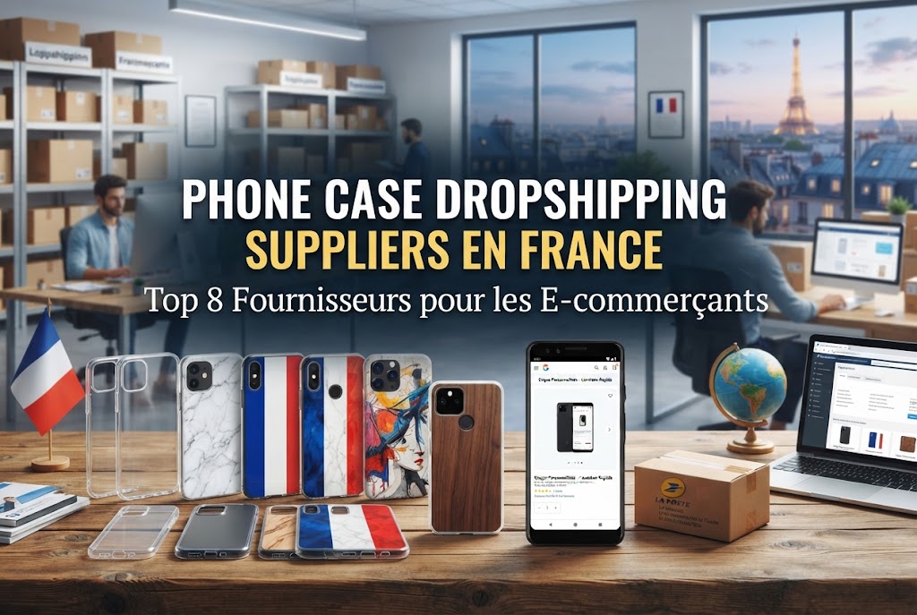 Phone Case Dropshipping Suppliers en France : Top 8 Fournisseurs pour les E-commerçants
